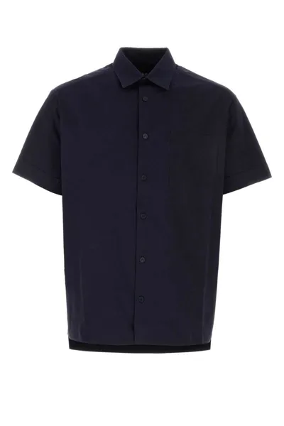 Apc A.p.c. Shirts In Blue