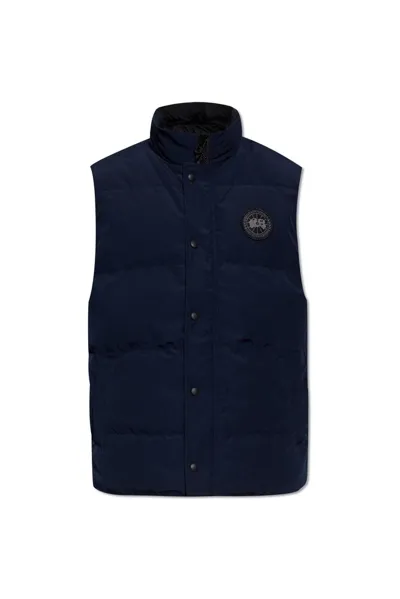 Canada Goose Garson Down Vest In Navy