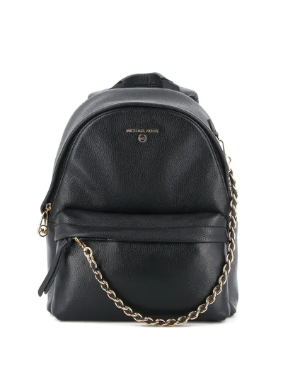 Michael Kors Slater Medium Backpack In Black