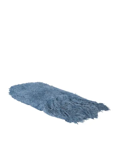 Bonsai Fluffy Light Blue Scarf