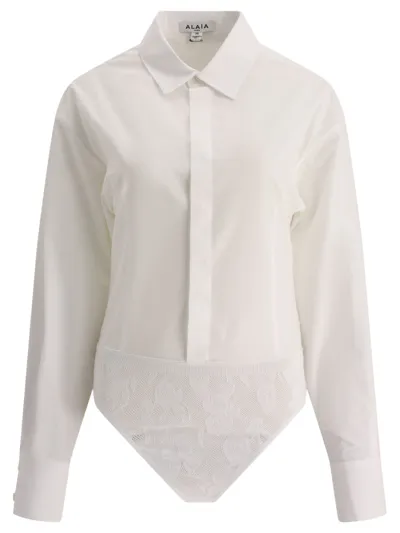 Alaïa Alaia Shirts In White