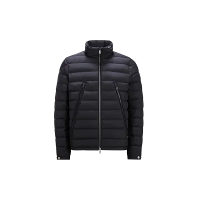 Moncler Collection Alfit Short Down Jacket Blue