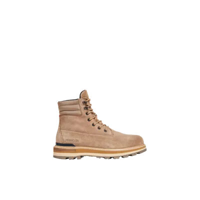 Moncler Collection Peka Trek Hiking Boots Beige