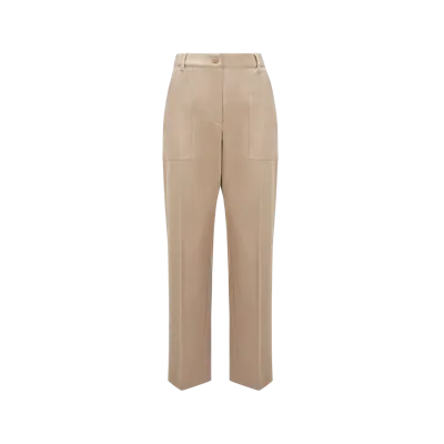 Moncler Collection Gabardine Pants Beige