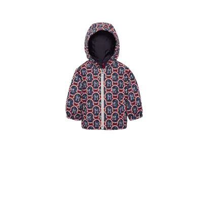 Moncler Kids' Clarinet Hooded Jacket Multicolor In Multicolore