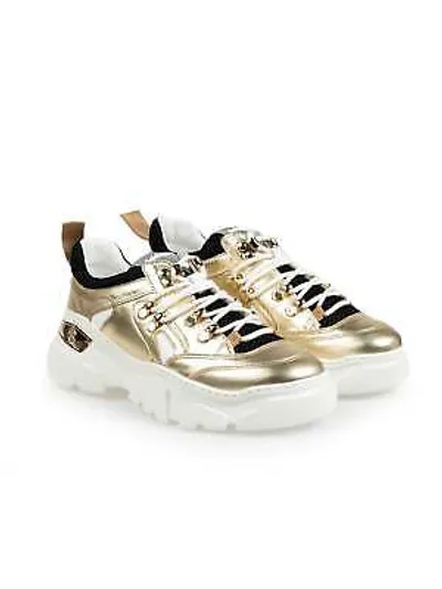 Pre-owned Baldinini Sneaker - 098042xlagt - Gold