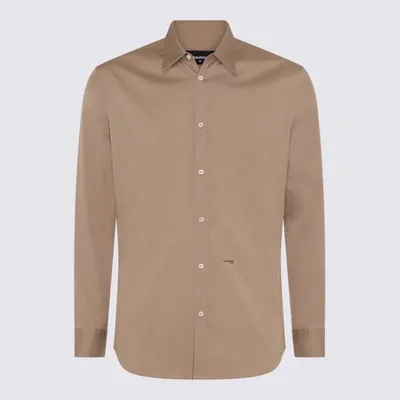 Dsquared2 Beige Cotton Shirt