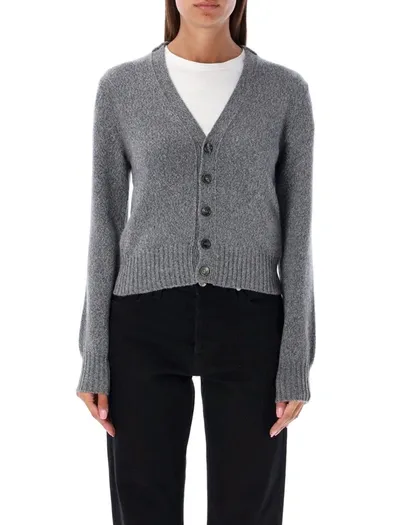 Ami Alexandre Mattiussi Adc Cardigan In Grey