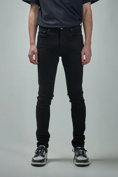 Amiri Stack Jean In Black