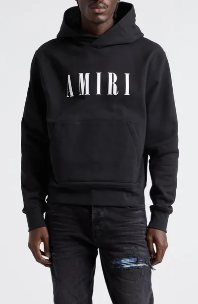 Amiri Black Core Hoodie