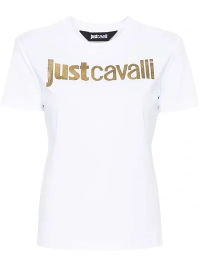 Just Cavalli T-shirts And Polos In White