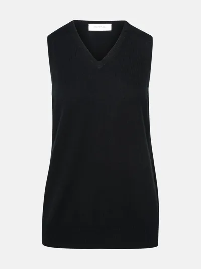 Sportmax Black Wool Blend Vest