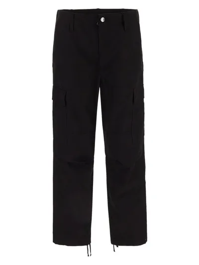 Dolce & Gabbana Cotton Cargo Pants In Black