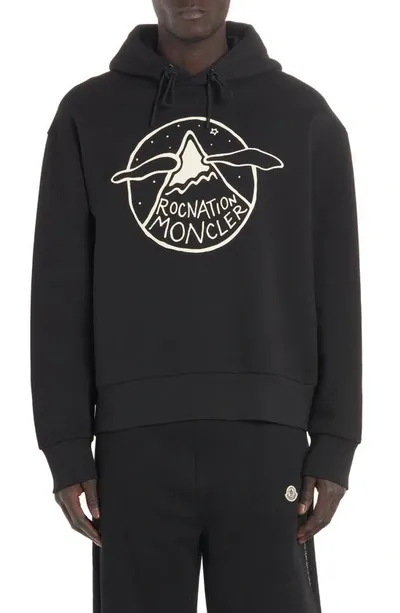 Moncler Genius Moncler X Roc Nation Black Hoodie