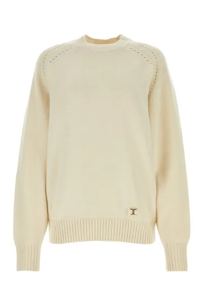 Chloé Cashmere-wool Knitted Jumper In Multicolor