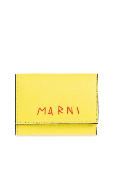 Marni Logo In Yellow