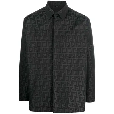 Fendi Shirt In Black