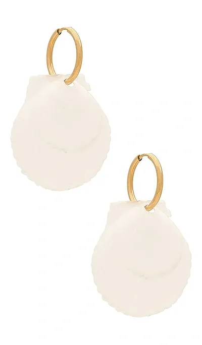 Casa Clara Odette Earring In Ivory Shell