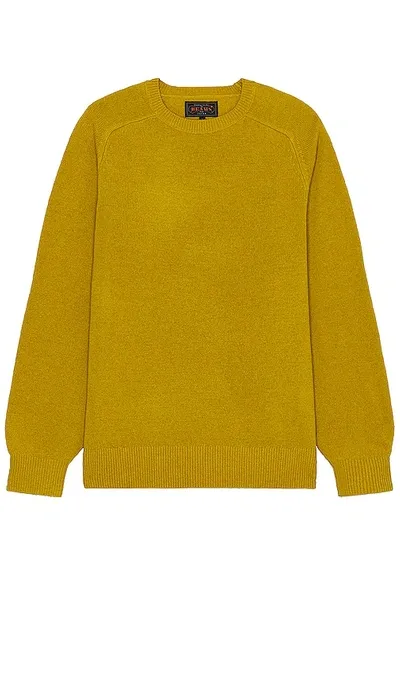 Beams Sweater In Mustard