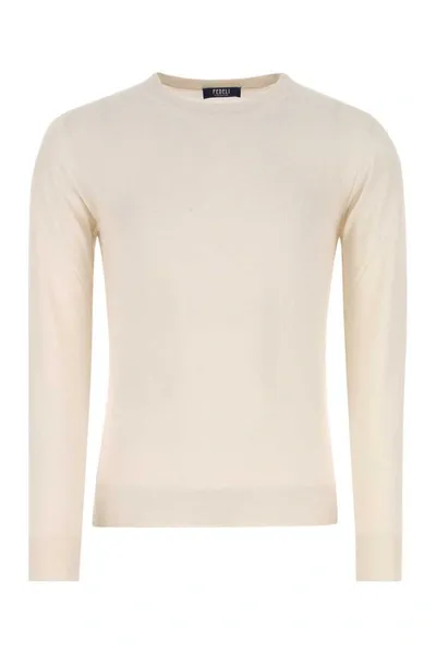 Fedeli Knitwear In Off White