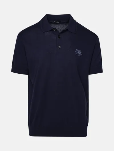 Etro Polo In Blue