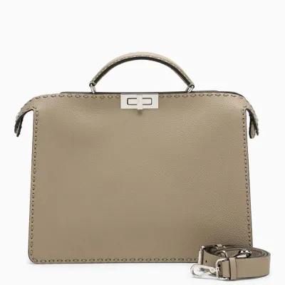 Fendi Peekaboo Iseeu Medium Tote Bag In Gray