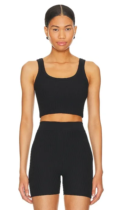 Cuts Coreflex Tank Cropped In Black