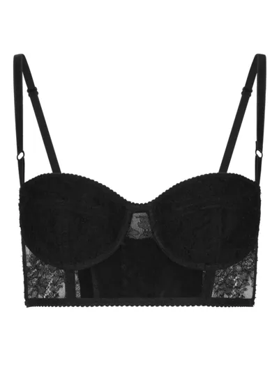 Dolce & Gabbana Top Bra. Clothing In Black