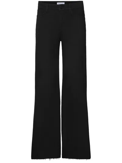 Frame Black Le Palazzo Wide-leg Jeans