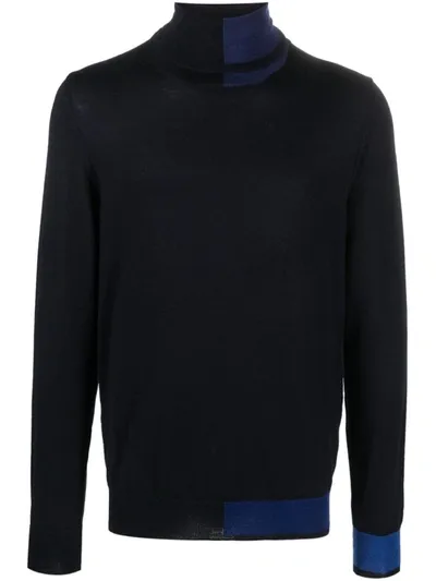 Fabrizio Del Carlo Wool Turtle Neck Sweater In Cc23 231