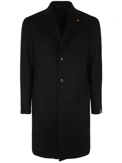 Latorre Aosta Single Breasted Coat Clothing In Black