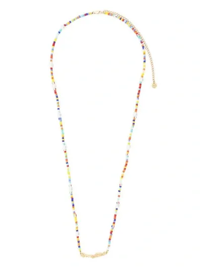 Sporty And Rich Sporty & Rich Necklace In Multicolor