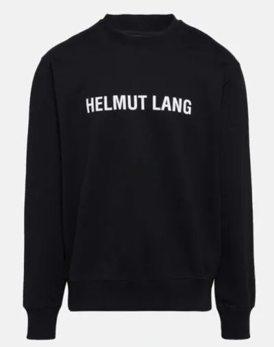 Pre-owned Helmut Lang Sweatshirt L09hm522 Black/grey/white New✅ Size Xs-xxl In Schwarz