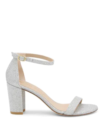 Stuart Weitzman Nearlynude 80mm Crystal-embellished Sandals