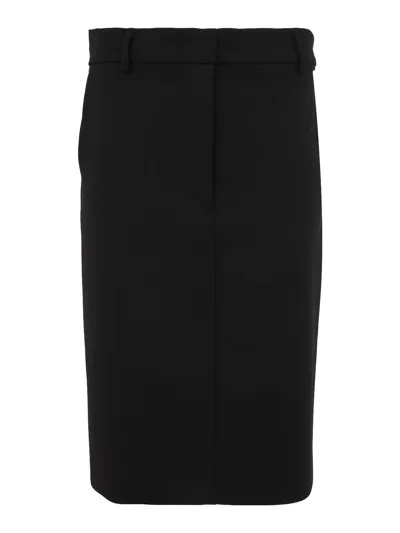 Sportmax Lake Pencil Skirt Clothing In Negro