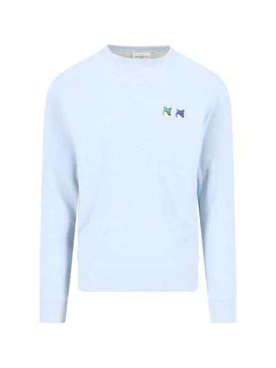 Maison Kitsuné Maison Kitsune' Sweaters In Blue