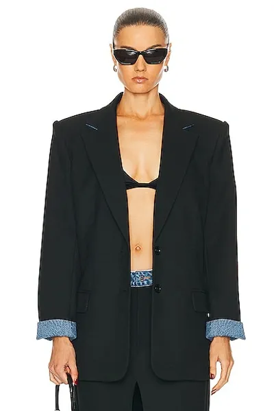 Ser.o.ya Winona Blazer In Black River