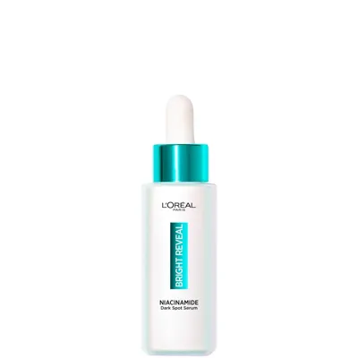 L'oréal Paris Bright Reveal Niacinamide Dark Spot Serum With 10% Niacinamide And Amino-sulfonic Acid 30ml In White