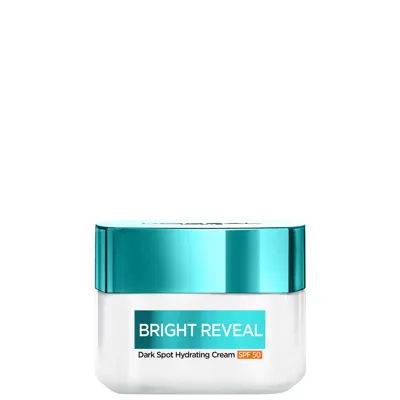 L'oréal Paris Bright Reveal Dark Spot Hydrating Cream Spf 50 With Niacinamide 50ml In White