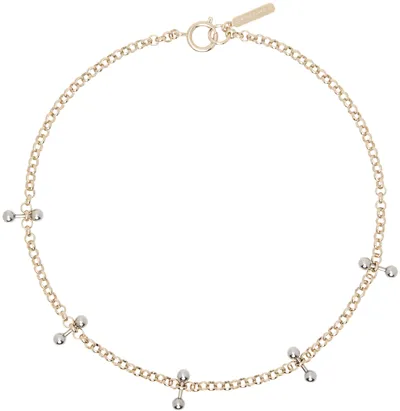 Justine Clenquet Gold Cam Choker In Gold & Palladium