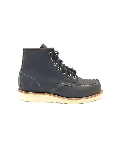 Red Wing 6 Inch Moc Toe Mens Boot In Black Prairie