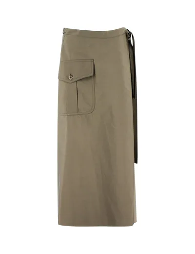 Aspesi Skirt In Militare/military