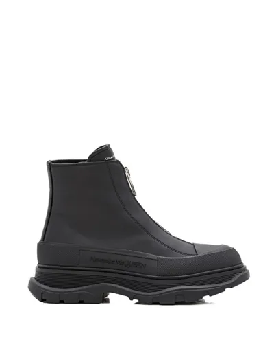 Alexander Mcqueen Ankle Boots In Black