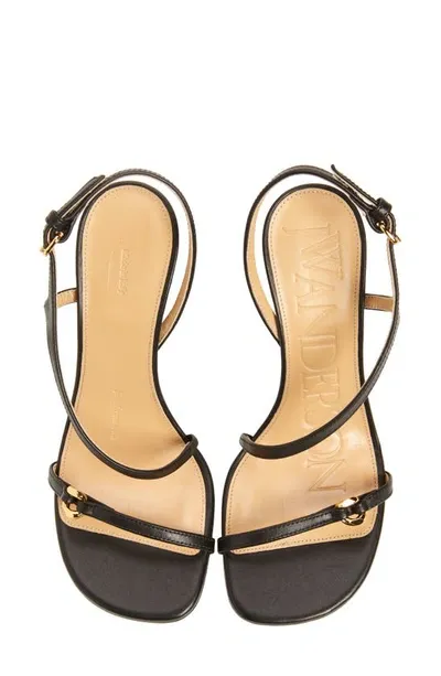 Jw Anderson Sandalen Mit Jw Bubble-absatz In Black