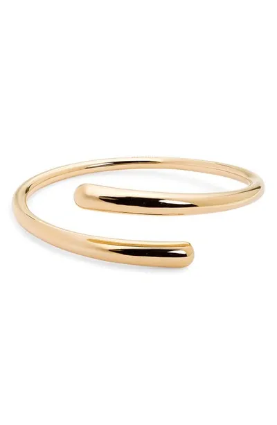 Lie Studio The Olga Cuff Bracelet In 18k Brass