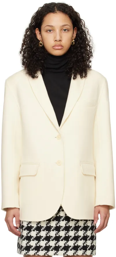 Anine Bing - Quinn Blazer In White