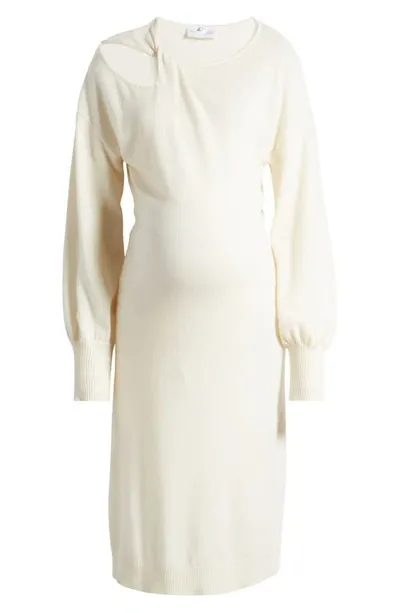 Emilia George Women's Gaia Cut-out Midi-dress In White