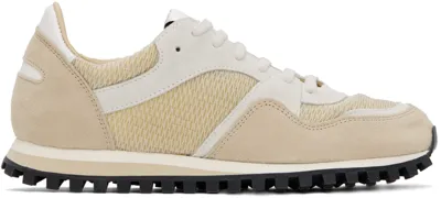 Spalwart Beige Marathon Trail Low Sneakers In Sponge