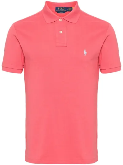 Polo Ralph Lauren Polo With Logo In Red