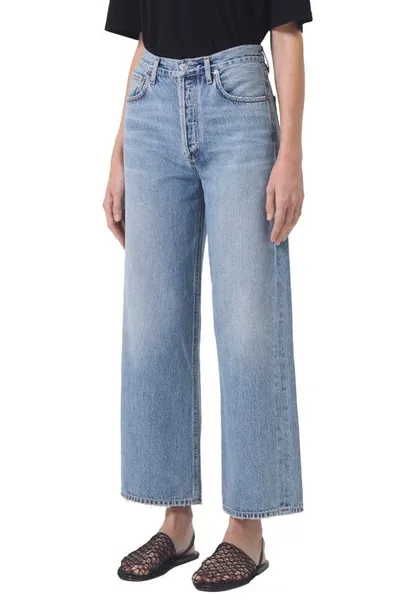 Agolde Clara Wide-leg Jeans In Disclosure